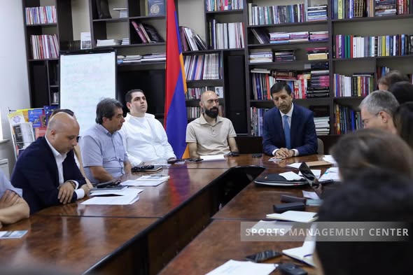 Հայաստանի ծանրամարտի ֆեդերացիայի գլխավոր քարտուղարը մասնակցել է EPAS պատվիրակության հետ աշխատանքային հանդիպմանը